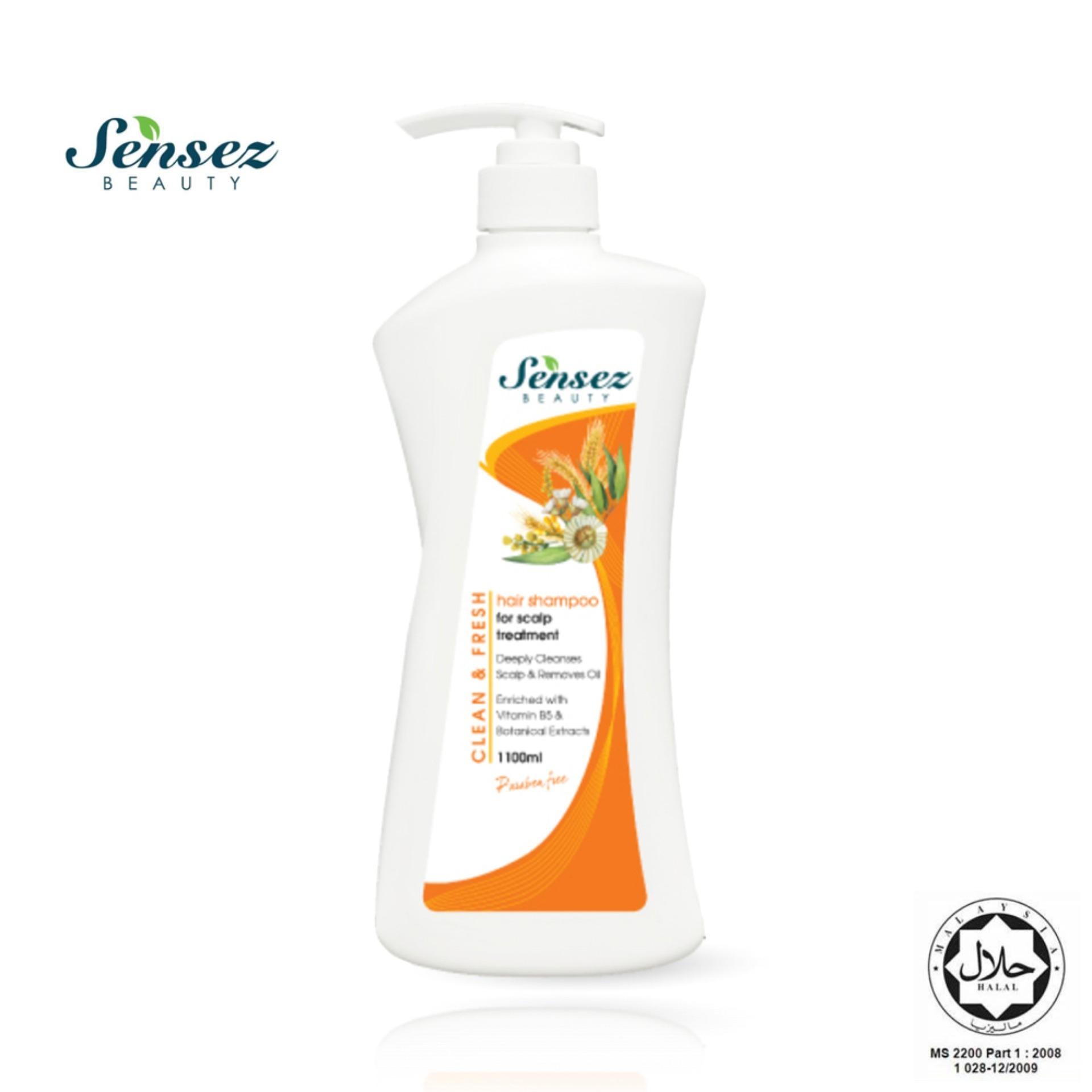 Qoo10 Sensez Beauty Clean And Fresh Hair Shampoo For Scalp Treatment Hair Care