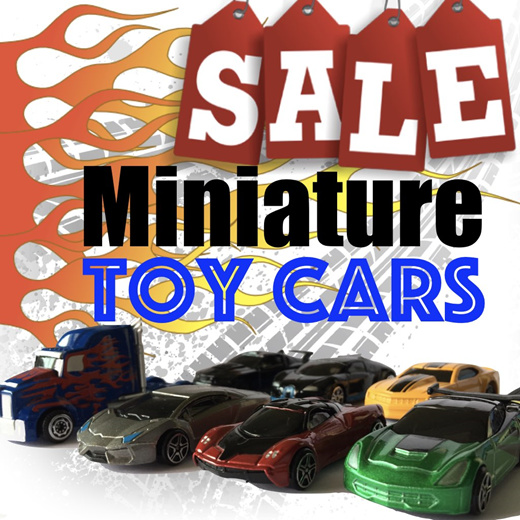 little metal toy cars