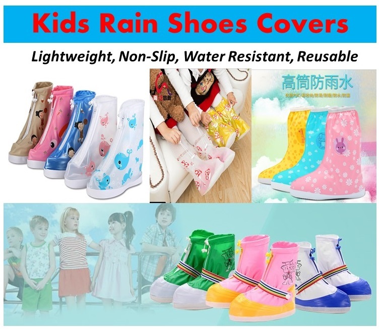 Qoo10 - Kids rain Shoe cover : Kids Fashion