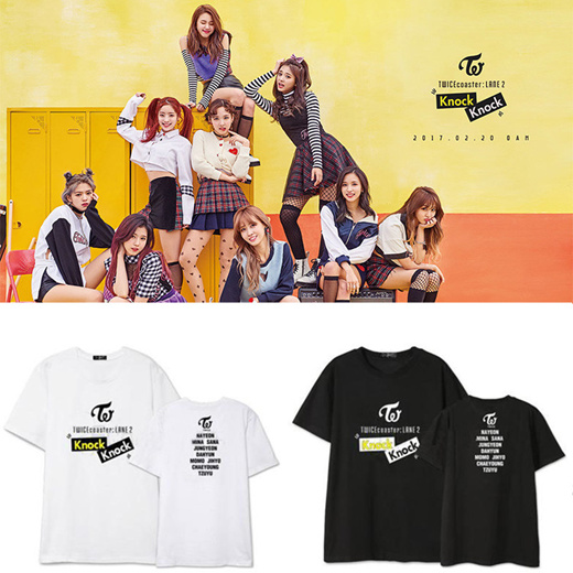 Qoo10 Twice 服 半袖 Tシャツ上着 Women S Clothing