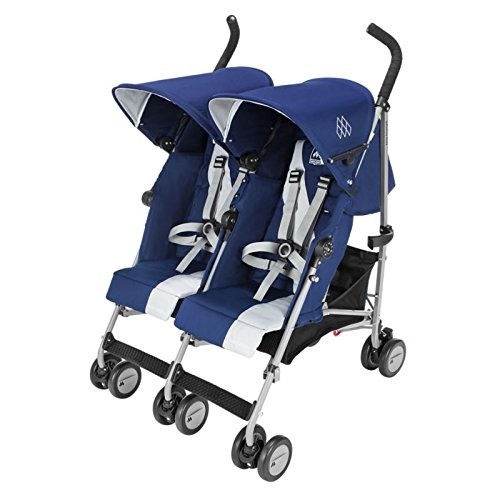 maclaren stroller blue