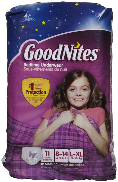 Qoo10 - Goodnites Underwear - Girl : Baby & Maternity