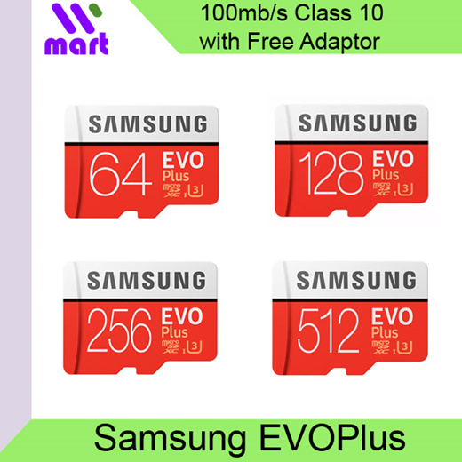 Карта памяти samsung 256gb evo plus