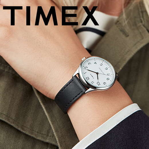 Qoo10 TIMEX MODERN EASY READER Leather Strap Watch Collection