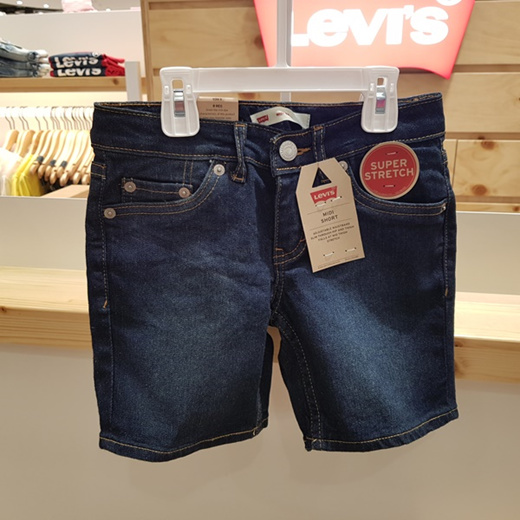 levis midi shorts