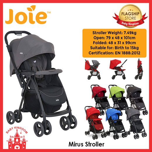 joie mirus stroller ember