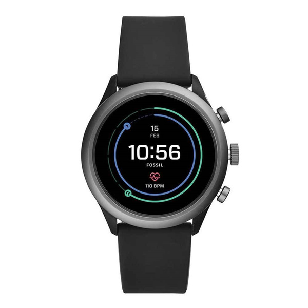 FOSSIL SPORT ALUMINIUM/NYLON FTW4019 BLACK SILICONE MEN SMARTWATCH Deals for only S$444 instead of S$444