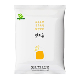 하오리위안 밀크츄  옥수수맛 1kg 대용량 캬라멜 카라멜 간식 젤리
