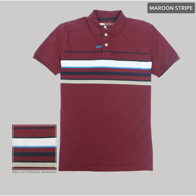 Maroon strip