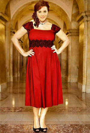 Dress Jumbo Bigsize Merah Gaun Pesta Red Xl Dan Xxl Imlek