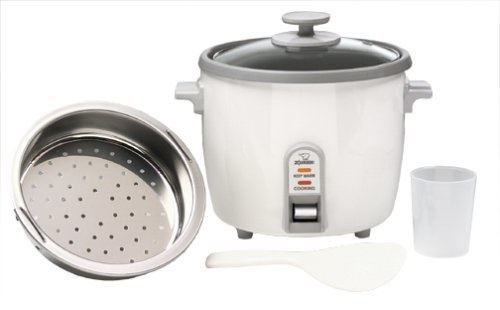 Qoo10 - Zojirushi NHS-10 6-Cup (Uncooked) Rice Cooker/Steamer & Warmer?? White... : Small Appliances