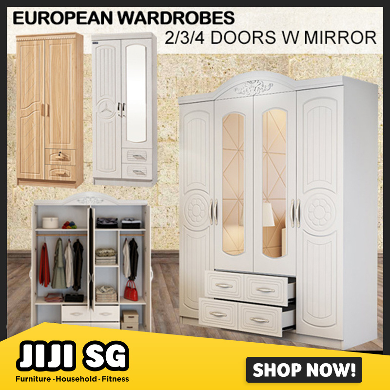 European Wardrobe Furniture Deco Qoo10