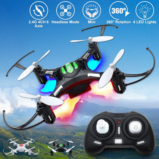 upgraded 6 axis headless rc quadcopter