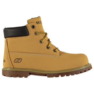 skechers boots kids yellow
