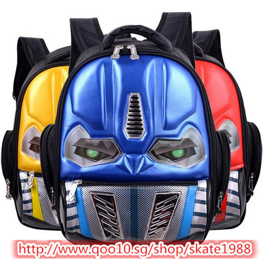 transformers school bag