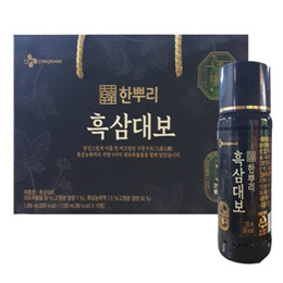 CJ 한뿌리 흑삼대보 100mlx10병x1set 무료배송