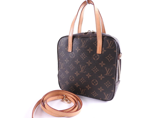 Authentic Louis Vuitton Spontini Leather Shoulder Bag Monogram