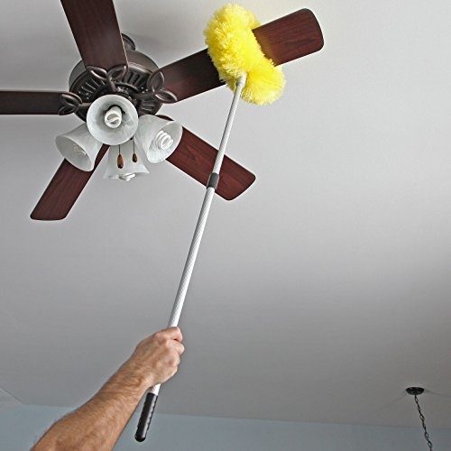 Trenton Gifts Extend Reach Lightweight Ceiling And Fan Duster Extends 36 To 58