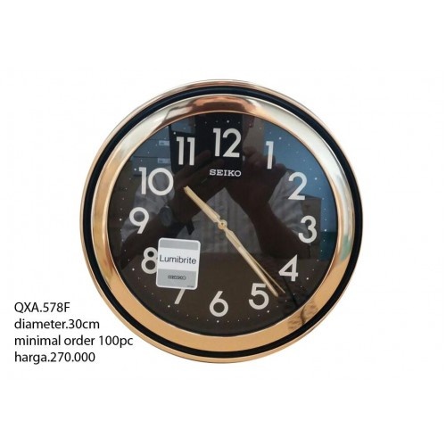 Qoo10 - SEIKO Wall Clock QXA578F( 6 Months Warranty ) : Furniture & Deco