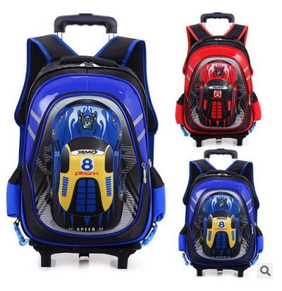 kids backpack with wheels