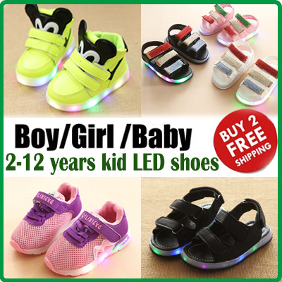 led shoes for baby girl