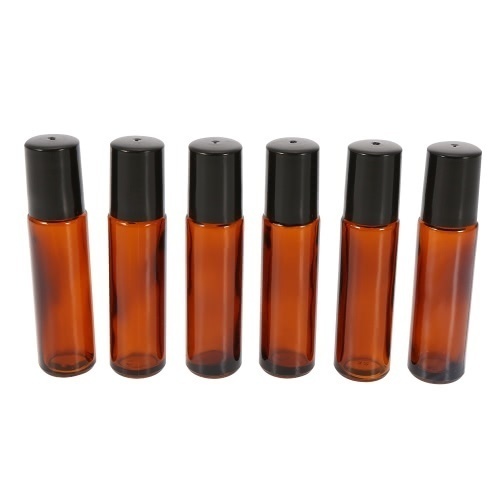 Download Qoo10 10ml Amber Glass Roll On Bottles Essential Oil Jar Stainless Steel Rol Kitchen Dining Yellowimages Mockups