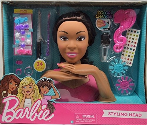 just play barbie styling head