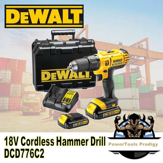 Qoo10 - DEWALT 18V HAMMER DRILL DCD776C2 / DRILL CONCRETE WALLS / HDB... : Tools & Gardenin...