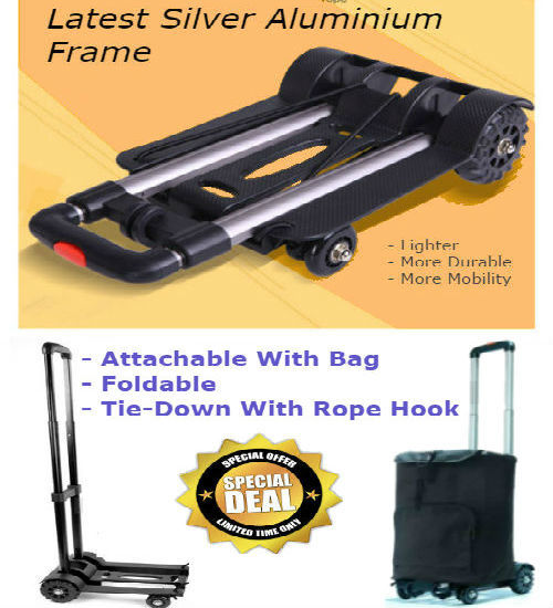 luggage hand trolley