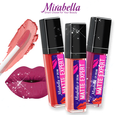 mirabella lip cream matte