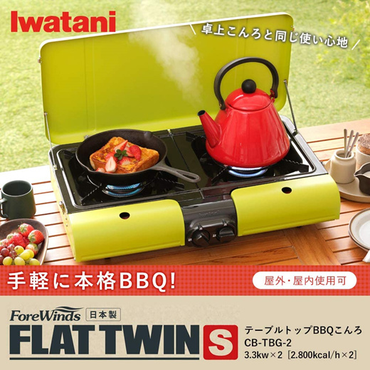 Buy Iwatani Grill Plate CB-BG-FGP Grill Star Flat Twin Grill Flat