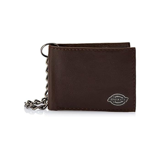 Qoo10 - Dickies Chain Men's Wallet - Leather Secure Bifold Tracker