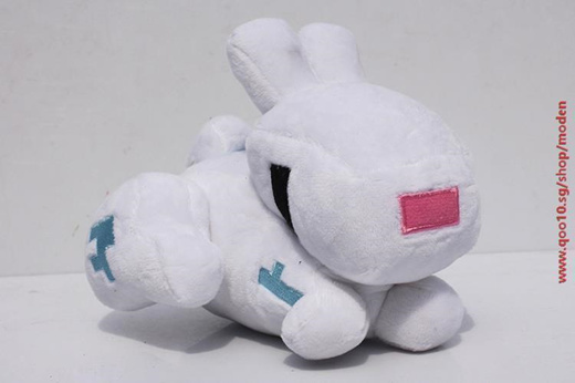 minecraft rabbit plush