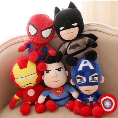 marvel superhero plush dolls