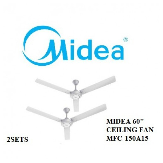 Qoo10 Midea 60 Ceiling Fan Mfc 150a15 2sets Home Electronics