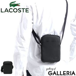 lacoste slim vertical camera bag