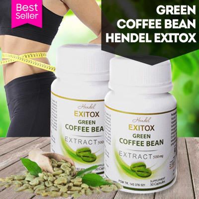 Qoo10 - Green Coffee Bean Hendel Exitox Extract 500Mg Pelangsing ...