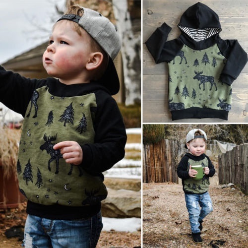 boys hooded sweatshirt