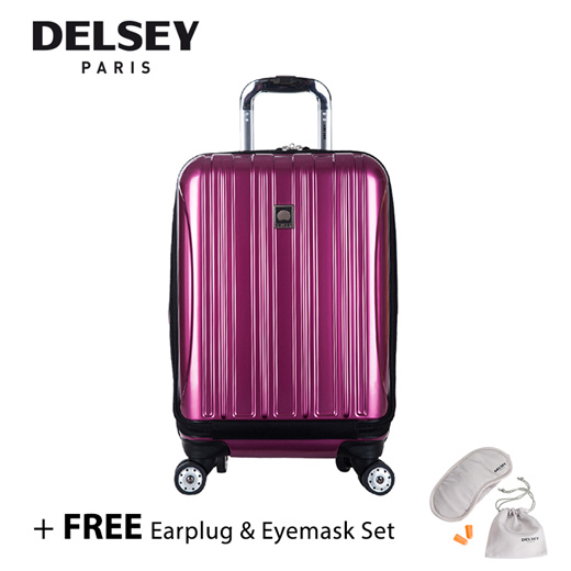 delsey helium aero purple