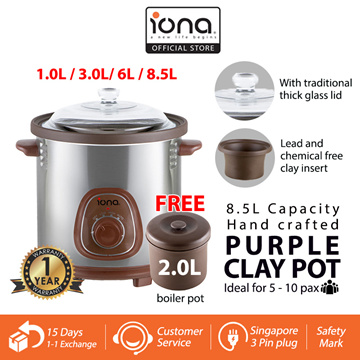 Qoo10 - Purple Slow Cooker : Home Electronics