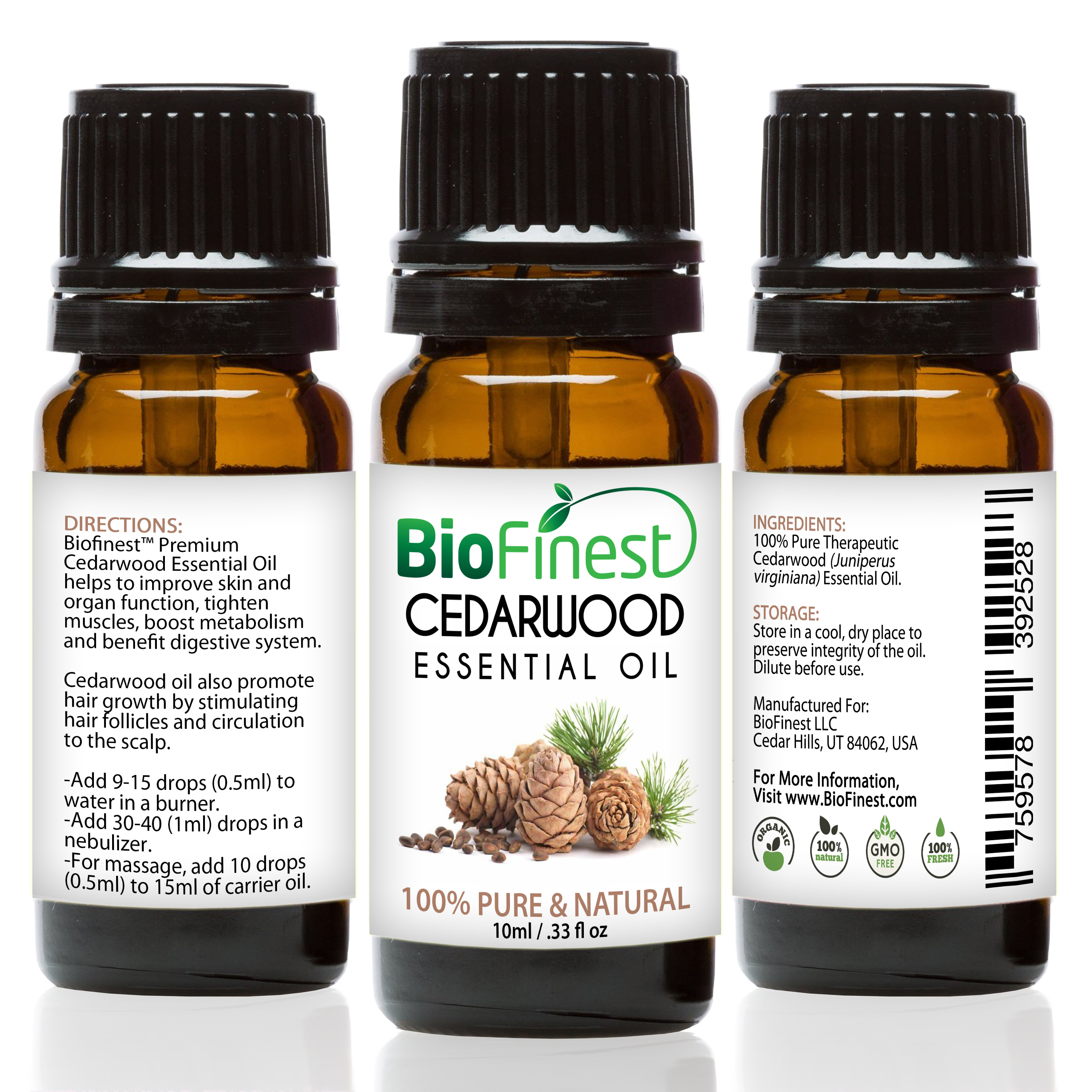 Qoo10 Biofinest Cedarwood Essential Oil 100 Pure Therapeutic