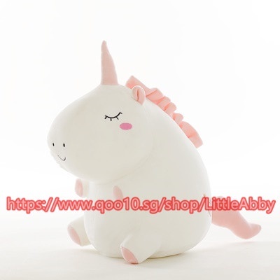 fat unicorn plush