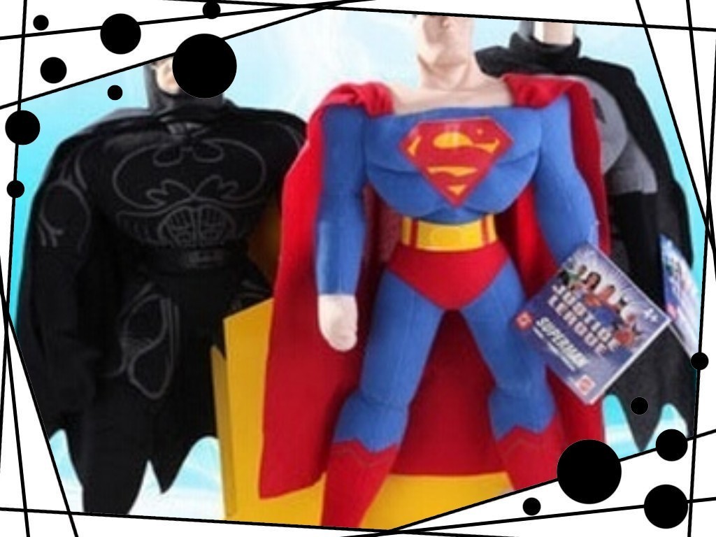 spiderman batman superman toys