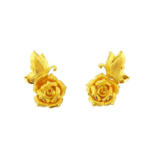 Chow tai 2025 fook earrings