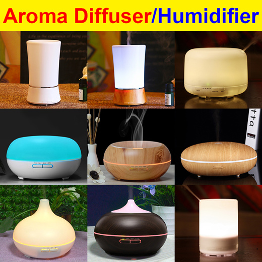 Qoo10 - ☆24 New Models☆ Ultrasonic Aroma Diffuser/ Humidifier