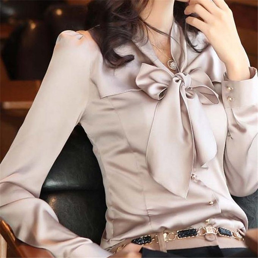 silk formal tops