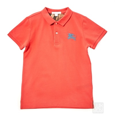 burberry polo shirt kids orange