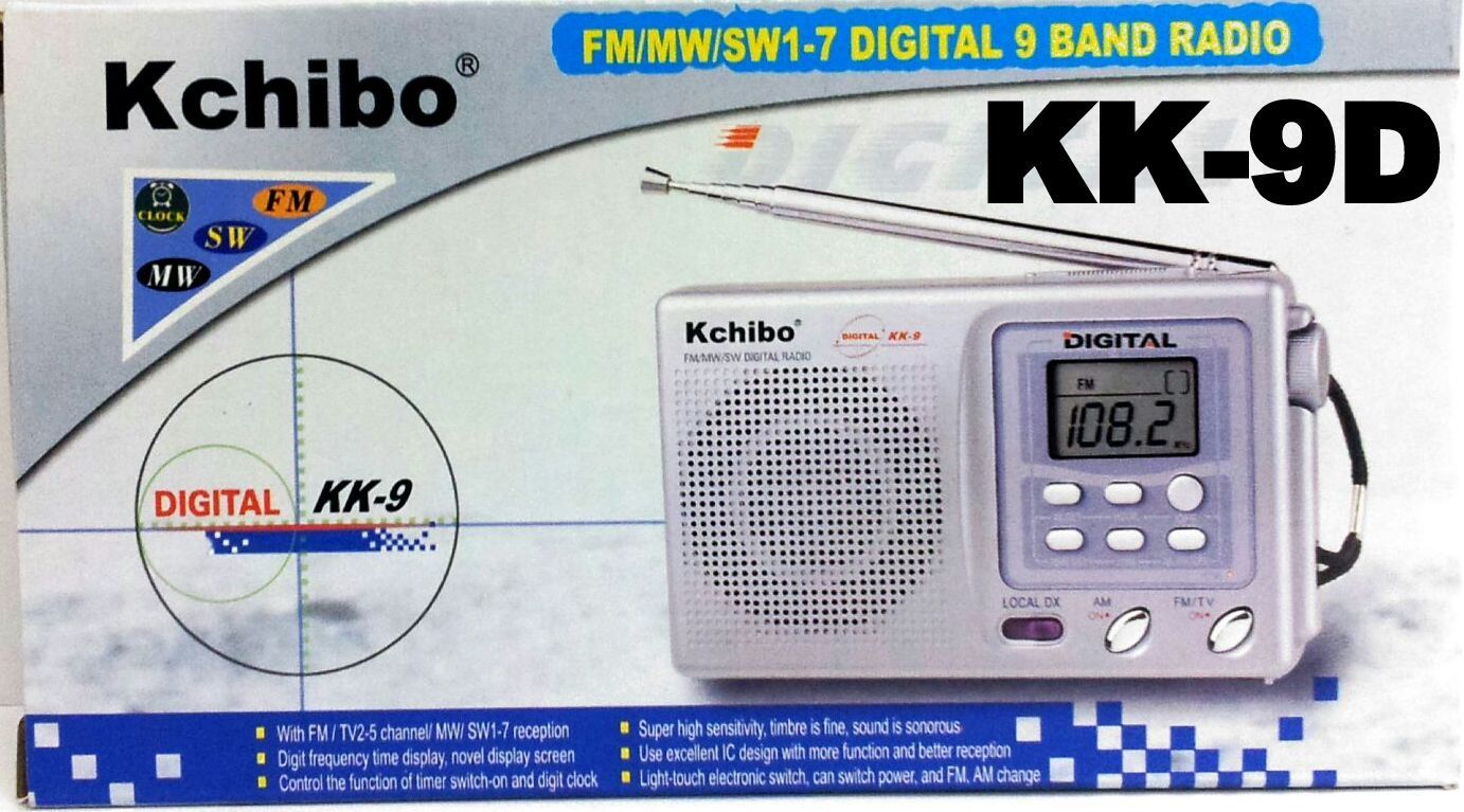 Qoo10 - KCHIBO DIGITAL KK-9.... FM/TV 2-5/MW/ SWI-7 DIGITAL WORLD