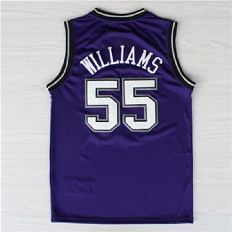 purple and black jersey