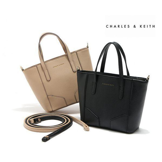 Qoo10 - Women Charles Keith Tote Bucket CK Small Sling Bag : Bag